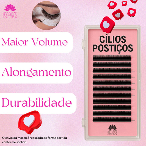 Kit Extensão De Cílios Completo Iniciante Com Acessórios