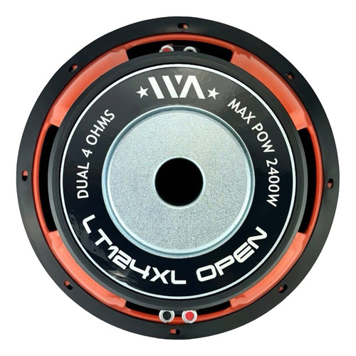 Lt124open S. Woofer Waraudio Lieutenant 12 4 Ohms 800 Rms