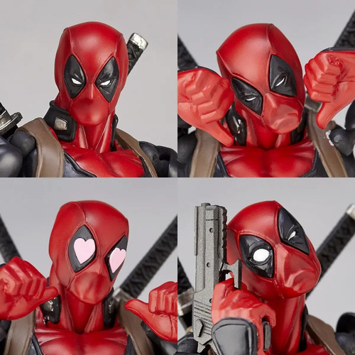 Figura De Acción De X-men Yamaguchi Deadpool, Modelo Pvc, Mo