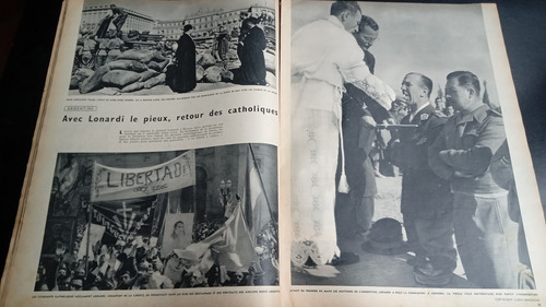 París Match 340 Golpe A Perón Revolución 1955 15/10 Haywort (Usado)