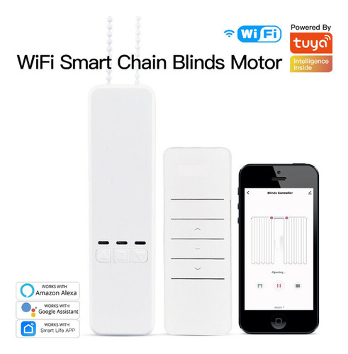 Motor Inteligente Wifi Para Cortinas Roller Control Remoto