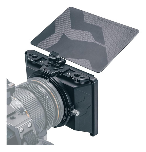 Tiltaing Mini Matte Box - Soporte De Filtro Ligero Con Bande