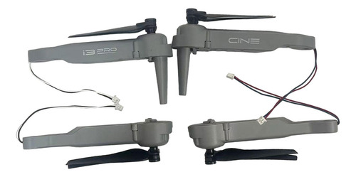 Conjunto De Brazo De Motor Compatible Con Dron Rc, Gris