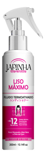 Protetor Térmico Capilar Liso Máximo Japinha 300ml