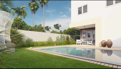 Proyecto De Villas En Construcción En Bávaro, Punta Cana, R.d. Villas De Dos Niveles Con Piscina Privada