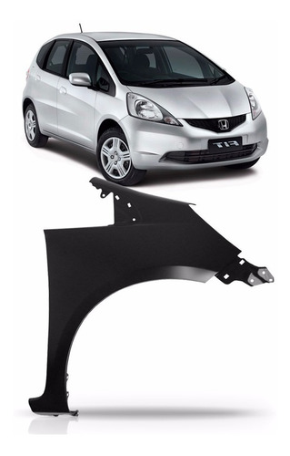 Paralama Honda Fit 2009 2010 2011 2012 2013 Direito