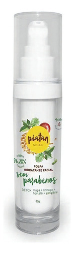 Polpa Hidratante Facial Detox Sem Parabenos 30g Piatan