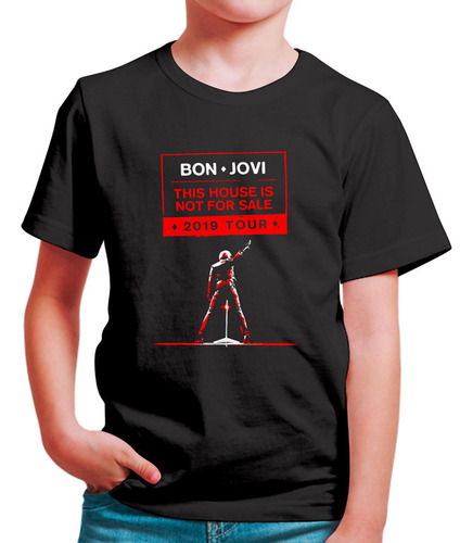 Polo Niño Bon Jovi 2019 Tour (d1645 Boleto.store)