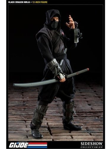 Gi Joe Cobra Negro Dragon Ninja 12  Figura Por Sideshow Coll