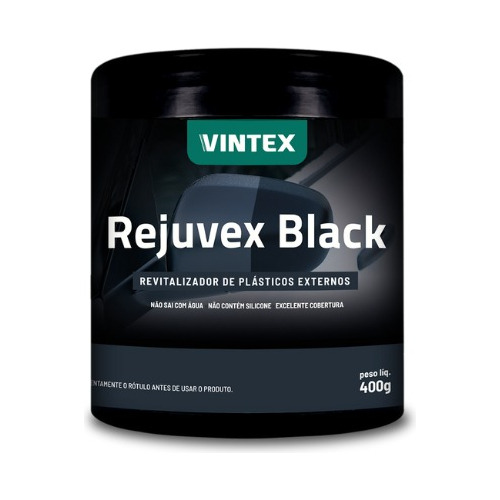 Vintex Rejuvex Black Restaurador De Plasticos Exteriores