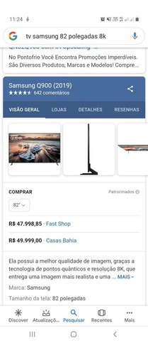 Imagem 2 de 9 de Tv Samsung 8k 82 Polegadas