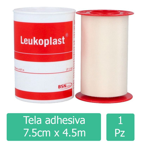 Tela Adhesiva Leukoplast 7.5cm X 4.5m