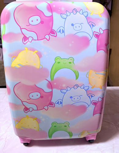 Maleta De Viaje Infantil Dos Piezas Squishmallows
