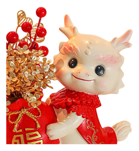 Figura De Dragón De Año Nuevo Chino, Jarrón, Decoración