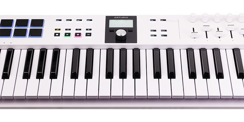 Controlador Midi Arturia Keylab Essential 61 Mk3 Blanco