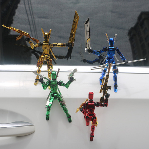 4pcs Articulated Mixed Active Figure Mannequin