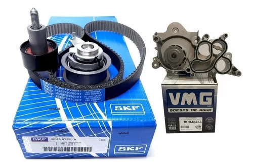 Kit Distribución Skf  Vw Golf 1.6 16v Msi + Bomba Agua Vmg