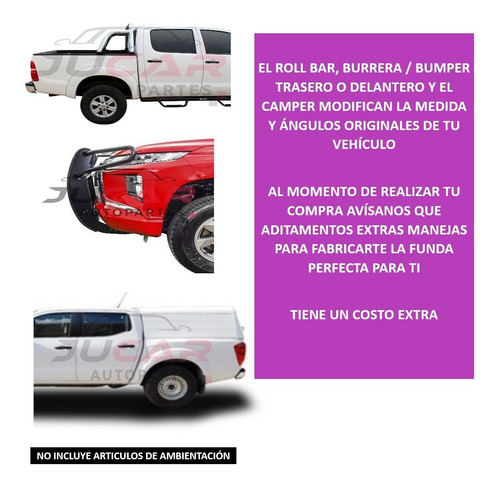 Funda De Auto Afelpada Jod Mag Vw Crossfox Pointer Vagoneta