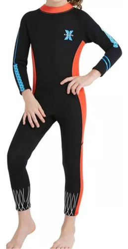Traje De Neopreno Térmico De 2,5 Mm De Largo Para Niños