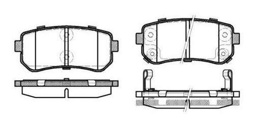 Juego De Pastillas De Freno Para Hyundai I30 09/12