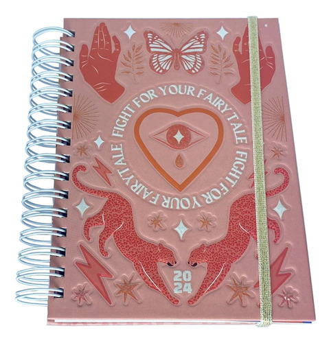 Agenda 16x22 Mystical 352 Paginas Tapa Dura Escuela Ag24a008