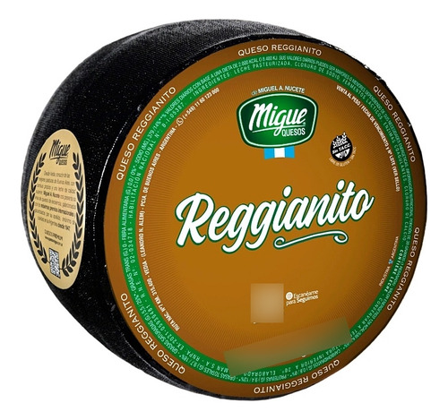 Queso Reggianito Migue Horma Entera X 7 Kg.