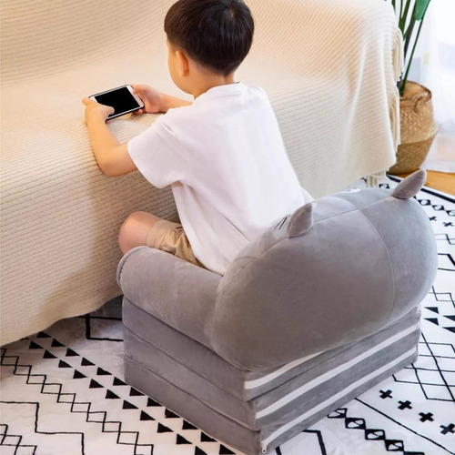 Sofá Plegable For Niños Pequeños, Sillón, Funda Lavable