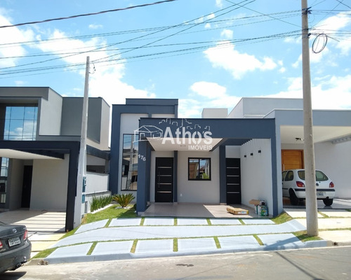 Imagem 3 de 30 de Casa A Venda No Condominio Residencial Park Real - Indaiatuba Sp - Ca04867 - 69505799