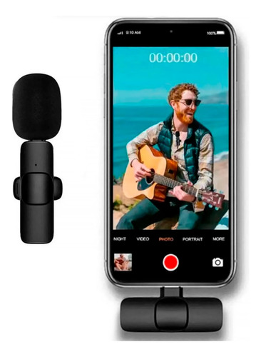 Micrófono Inalámbrico De Solapa Para Celular Tablet  Tipo C