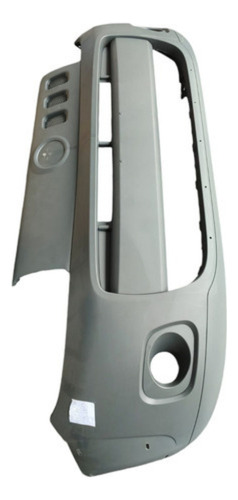 Capa Parachoque Dianteiro Uno Way 2010 A 2014 Cinza Poroso
