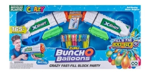 Lanzador Pistola De Agua 2 Pack Buncho Balloons Zuru