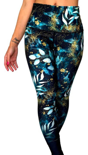 Leggins Lycra Colombiana | Aqua Boreal