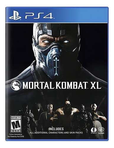 Mortal Kombat Xl X Standard Edition Warner Bros. Ps4 Físico