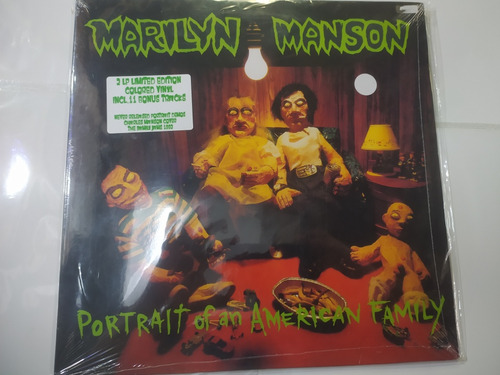 Lp Vinyl Acetato Disco Marilyn Manson Rock Heavy Metal 