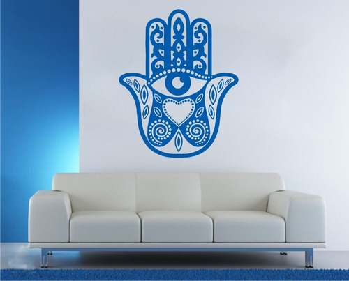 Vinilo Pared Mano De Hamsa  O Fátima M