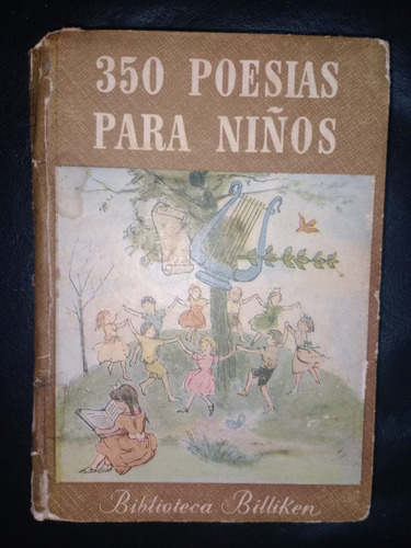 Libro 350 Poesías Para Niños Billiken Tapa Dura