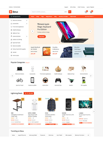 Theme Profesional De Worpress(tienda Virtual)