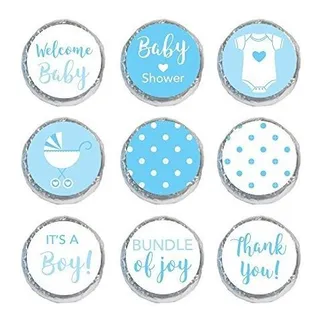 324 Mini Pegatinas De Dulces Para Niños, Baby Shower, Favore