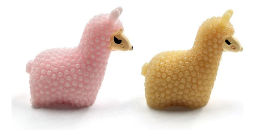 Alpacas O Llamas Miniaturas Micropaisaje Casa De Muñecas