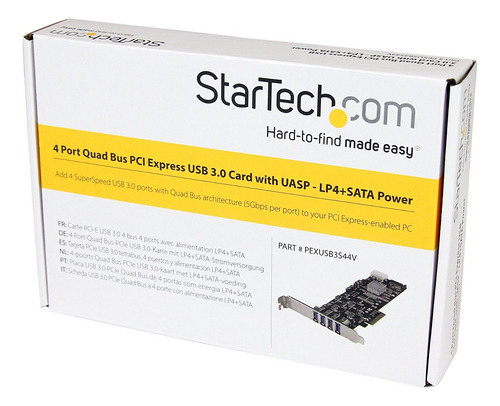 4 Puertos Pci Express (pcie) Superspeed ¿¿usb 3.0 Adaptador