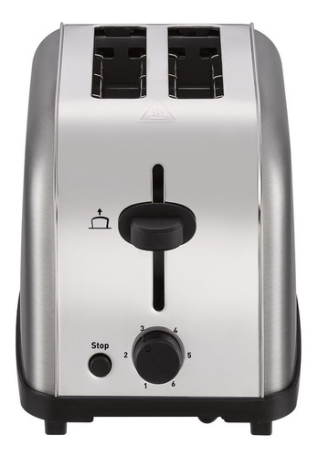 Tostador T-fal Tostadora Acero Inoxidable 2 Panes 6 Niveles