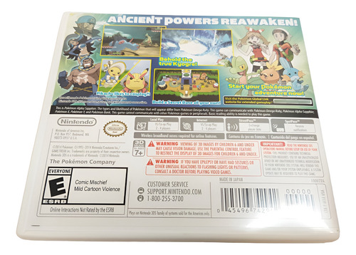 Pokémon Alpha Sapphire Nintendo 3ds Físico (Usado)