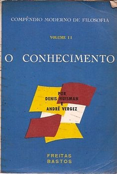 Compêndio Moderno De Filosofia-o Conheci Huisman, Denis / V