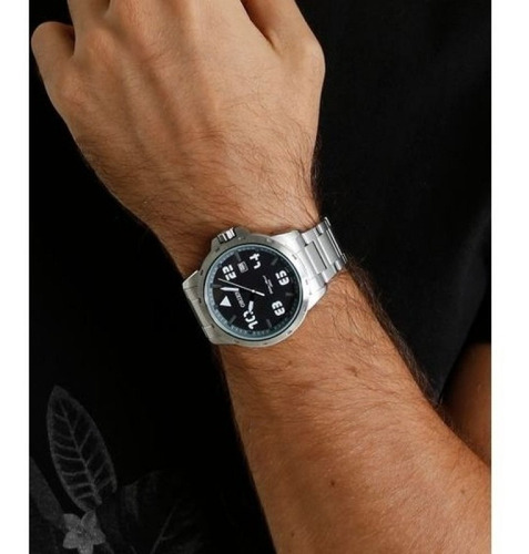 Relogio Orient Masculino Mbss1195a G2sx Aço Prata Analogico