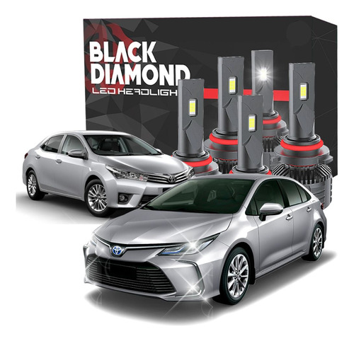 Kit Lâmpada Led Toyota Corolla 18 Á 22 Cclot C/ Canceller