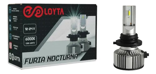 Par Bombillos Hb5 9007 Led 16000 Lúmenes Furia Nocturna