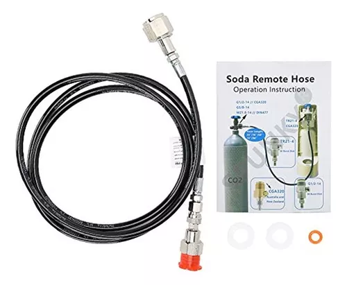 Adaptador De Flujo De Soda, Conector Directo Del Cilindro De