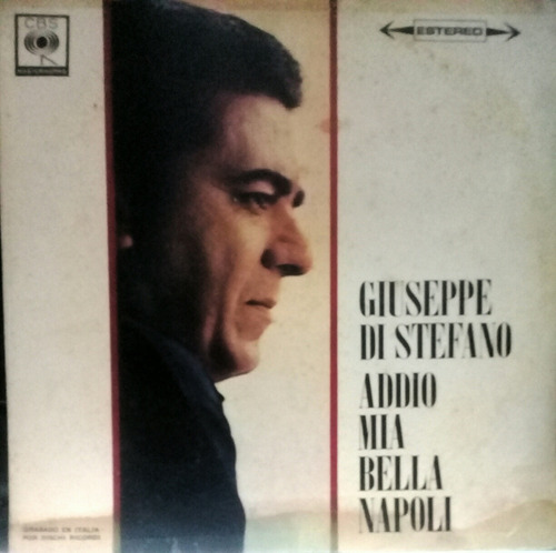 Lp Giuseppe Di Stefano (addio Mia Bella Napoli)