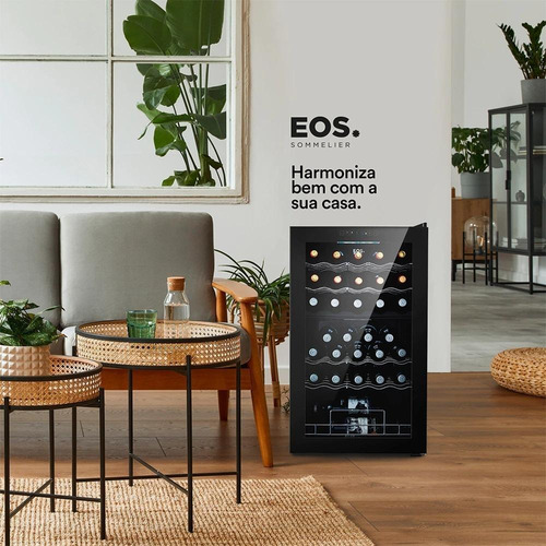 Adega Climatizada Dual Zone Eos Eac33d 33 Garrafas 220v
