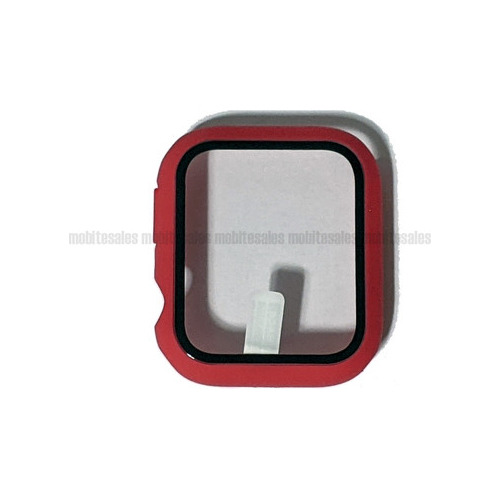 Protector Case Vidrio Para Apple Watch Se 40mm 44mm
